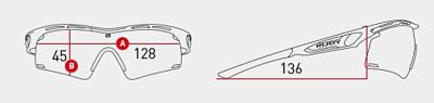 Превью  Велоочки RUDY PROJECT Tralyx+ Slim White Gloss, Линзы: ImpactX 2Laser Purple (SP787569-0000)